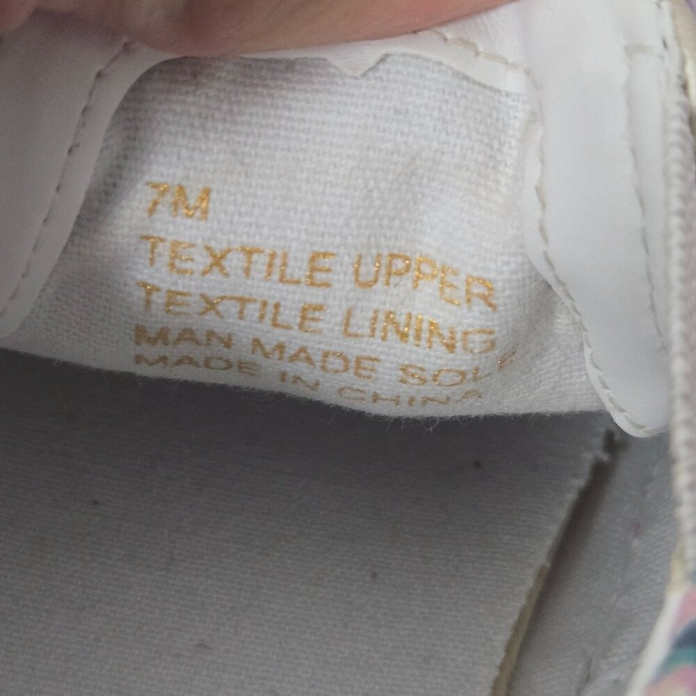 Lilly Pulitzer Size 7  Julie Slip-On Canvas Sneakers Multi Floral Cabana - Picture 6 of 12